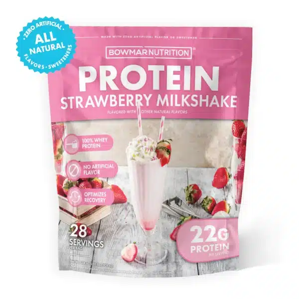 Protein Strawberry Milkshake