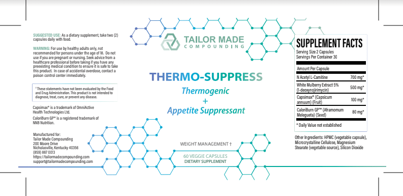 Fat burning supplement - Thermo suppress